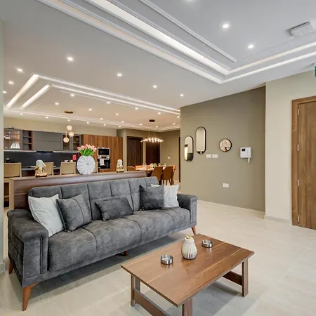 Panoramic Sea View 3br Penthouse With Pool Jacuzzi 公寓 斯利马