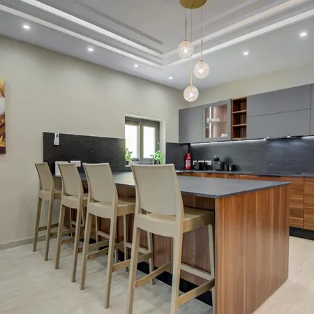 Panoramic Sea View 3br Penthouse With Pool Jacuzzi * 斯利马