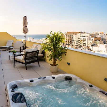 Panoramic Sea View 3br Penthouse With Pool Jacuzzi *