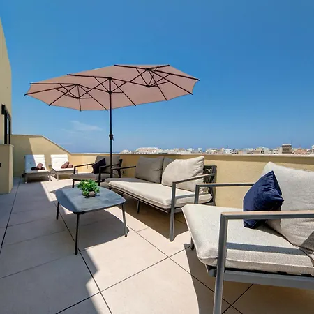 Panoramic Sea View 3br Penthouse With Pool Jacuzzi *